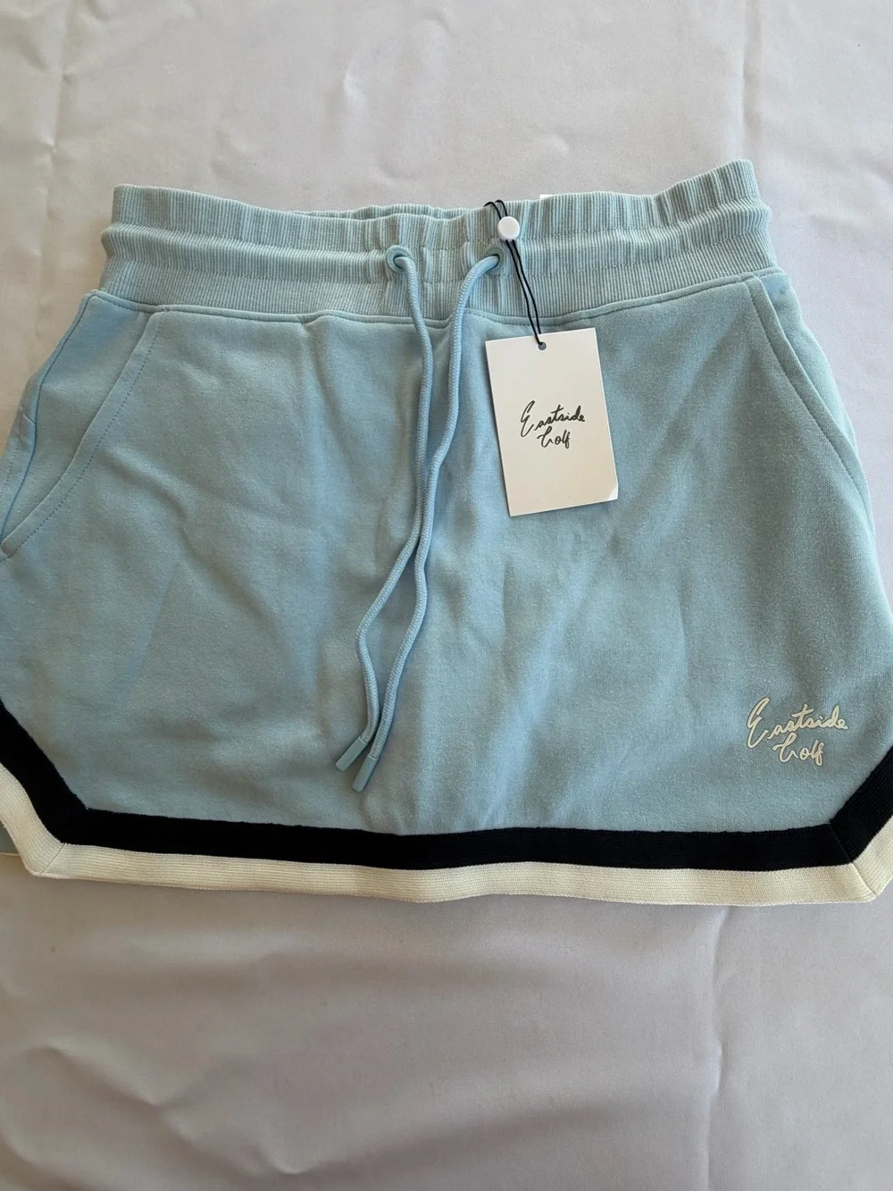 Eastside Golf Light Blue Polo and Skort Set